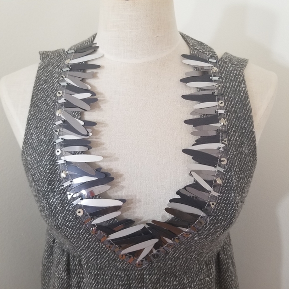 Anna Sui for Target Tweed V-neck Dress - Picture 4 of 16